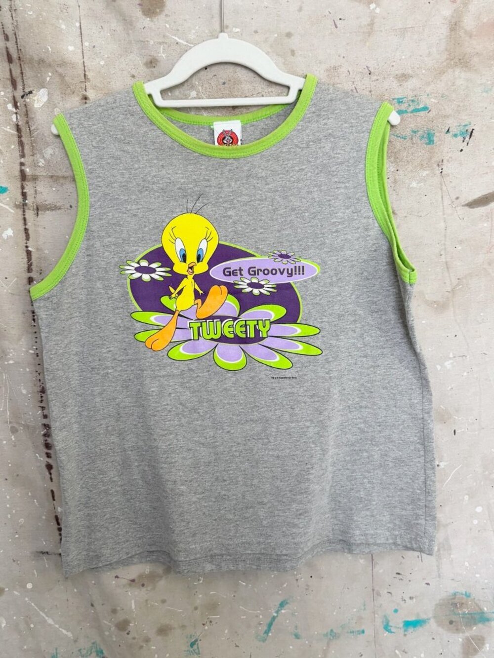 Vintage 1998 Get Groovy Tweety Bird Tank